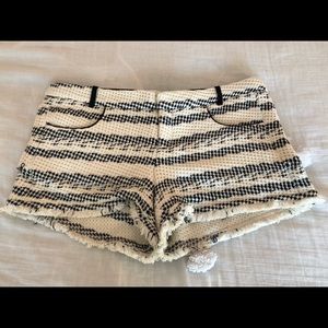 Navy, Cream & Black shirt from MANGO. Size 6